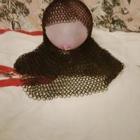 camaglio medievale e camice templare