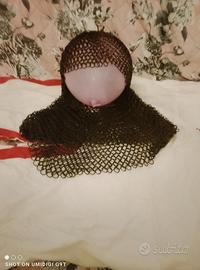 camaglio medievale e camice templare