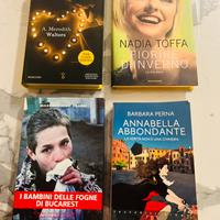 4 libri di M. Frassi, B. Perna, N.Toffa, M.Walters