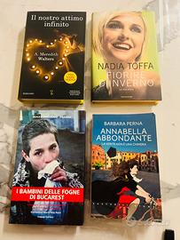 4 libri di M. Frassi, B. Perna, N.Toffa, M.Walters