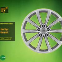 Cerchi in Lega Mak 17" Fiat Tipo/500L