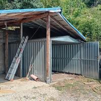 BOX IN LAMIERA GRACATA E ZINCATA