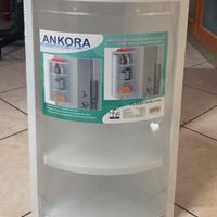 Angoliera bagno in plastica