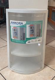 Angoliera bagno in plastica