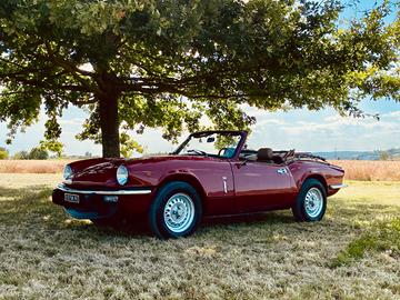 Triumph Spitfire 1500 cabrio rosso carminio - 1976