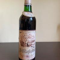 Bottigli vino da collezione St. Magdalena
