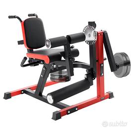 Macchina per Gambe da Seduti Estensione Rotatoria