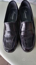 Mocassini  donna neri n37