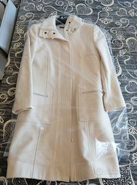 Cappotto panna 80% lana "Parisport"