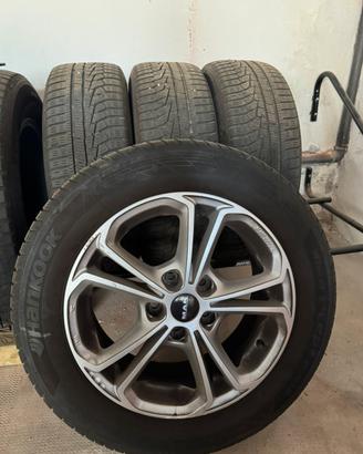 Pneumatici invernali hankook + cerchi mak 16”
