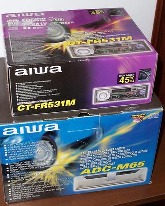 AIWA radio + CD changer
