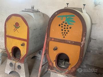 Botti per vino in cemento