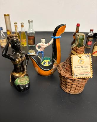 LOTTO 27 MIGNONETTES LIQUORI VINTAGE ANNI  ‘70/‘80