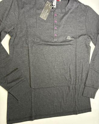 maglia cotone manica lunga uomo