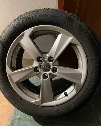 Cerchi e gomme audi Q2