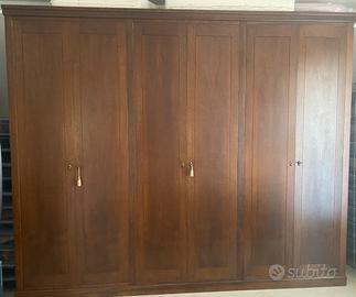 Armadio 6 ante arte povera Marchetti