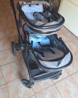 Hauck Atlantic Twin – Passeggino gemellare
