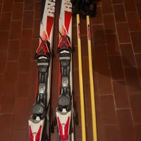 Sci+ scarponi+ racchetta