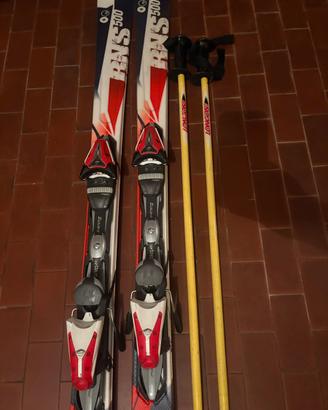 Sci+ scarponi+ racchetta