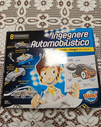 Gioco didattico Ingegnere Automobilistico Buki