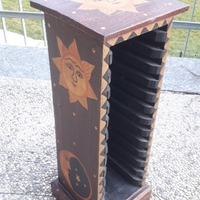 Porta CD legno etnico