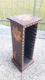Porta CD legno etnico