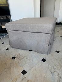 Pouf  letto  75x75 cm   45cm  altezza