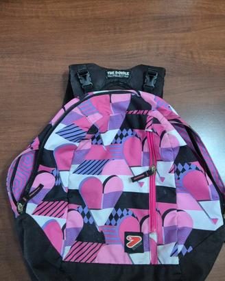 Zaino Seven the Double project  rosa/nero + trolle