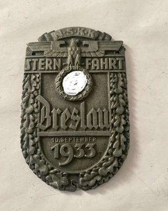 targhetta commemorativa