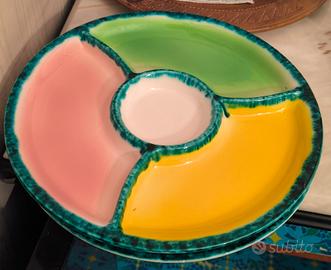 piatti per antipasto colorati 