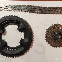 TRASMISSIONE SHIMANO  10511V CASSETTA CORONE CATEN