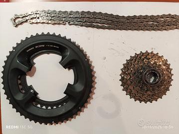 TRASMISSIONE SHIMANO  10511V CASSETTA CORONE CATEN