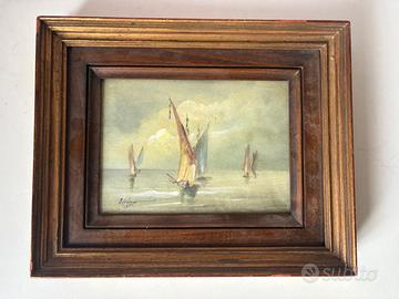 Quadro ad olio del 900