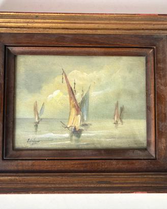 Quadro ad olio del 900