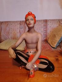 Statua da collezione 'Cavaliere orientale'