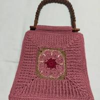 borsa all' uncinetto 