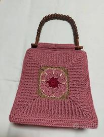 borsa all' uncinetto 