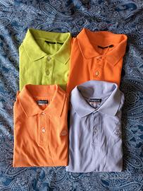 4 polo della Kappa e Fila