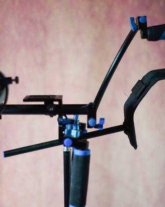 Stabilizatore con Cage per Fotocamera