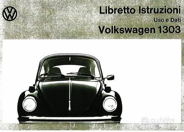 Libretto istruzioni Volkvagen1303