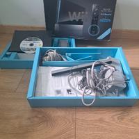 Console Nintendo Wii Nera Con Scatolo In Ottime Co