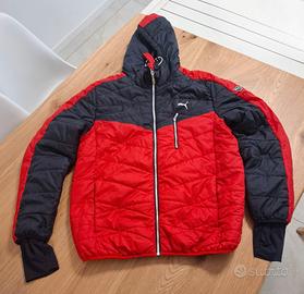 Giacca Puma uomo M imbottita rosso/blu