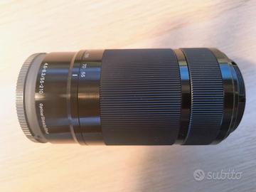 Obiettivo 55-210mm per mirrorless Sony