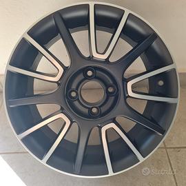1 cerchio lega fiat 500 panda punto r15 ls2751