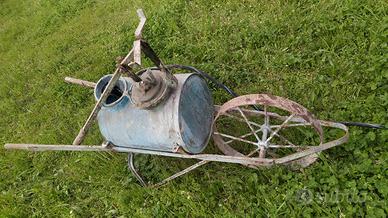 Carriola botticella spargi verderame