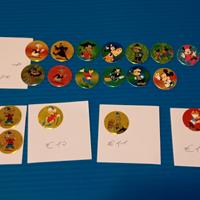 fun caps disney pogs tazos vintage 1998