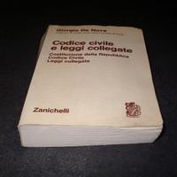 Codice civile e leggi collegate. di Giorgio De Nov