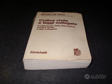 Codice civile e leggi collegate. di Giorgio De Nov