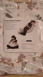 Cuscino gravidanza e allattamento 2 in 1