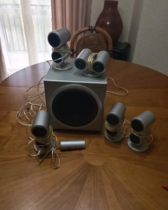 impianto audio 5+1 teac